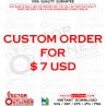 Custom order for 7 USD Payment Link