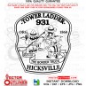 Hicksville TOWER LADDER 931 Patch vector svg dxf file for laser cutting, engraving, cricut, cnc router file