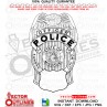 Kansas City Police Officer Badge Missouri vector file, svg dxf file for laser cutting, laser engraving, Cricut cut file, cnc router file, EZ Cad file