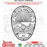 GULF SHORES POLICE OFFICER Alabama vector file, svg dxf file for laser cutting, laser engraving, cricut cut file, cnc router file, ez cad file