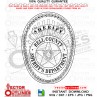 BELL COUNTY SHERIFF Dept. Texas vector file, svg dxf file for laser cutting, laser engraving, Cricut cut file, cnc router file, EZ Cad file